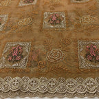 Golden Royale Embroidered Saree for Women | Designer Festive & Wedding Wear Saree