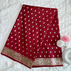 Red Banarsi Saree
