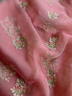 Gajari Tissue Saree for Women