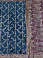 Silk Saree Royal Blue