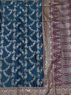 Silk Saree Royal Blue