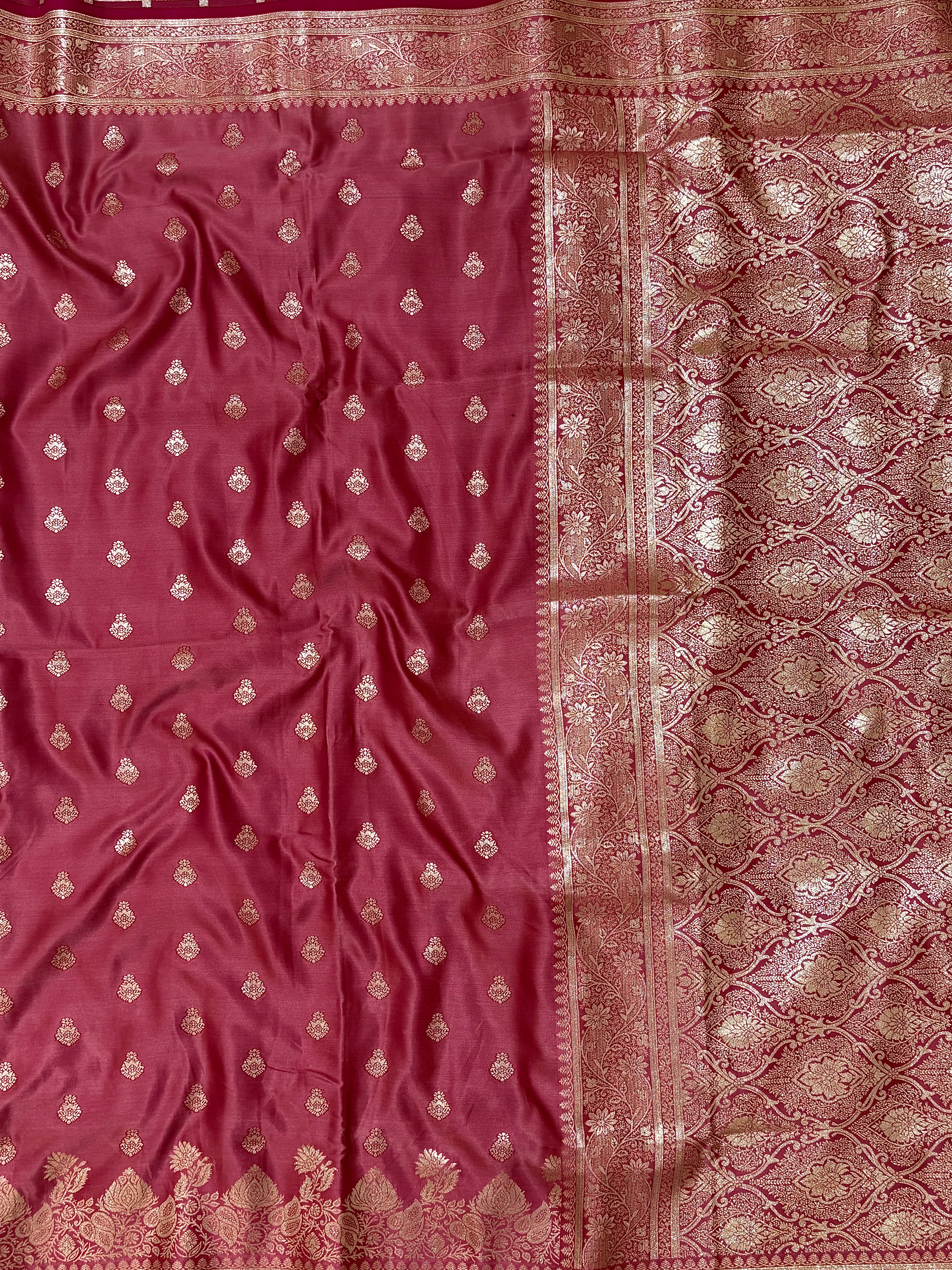 Silk Saree Pink