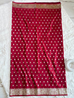Red Banarsi Saree