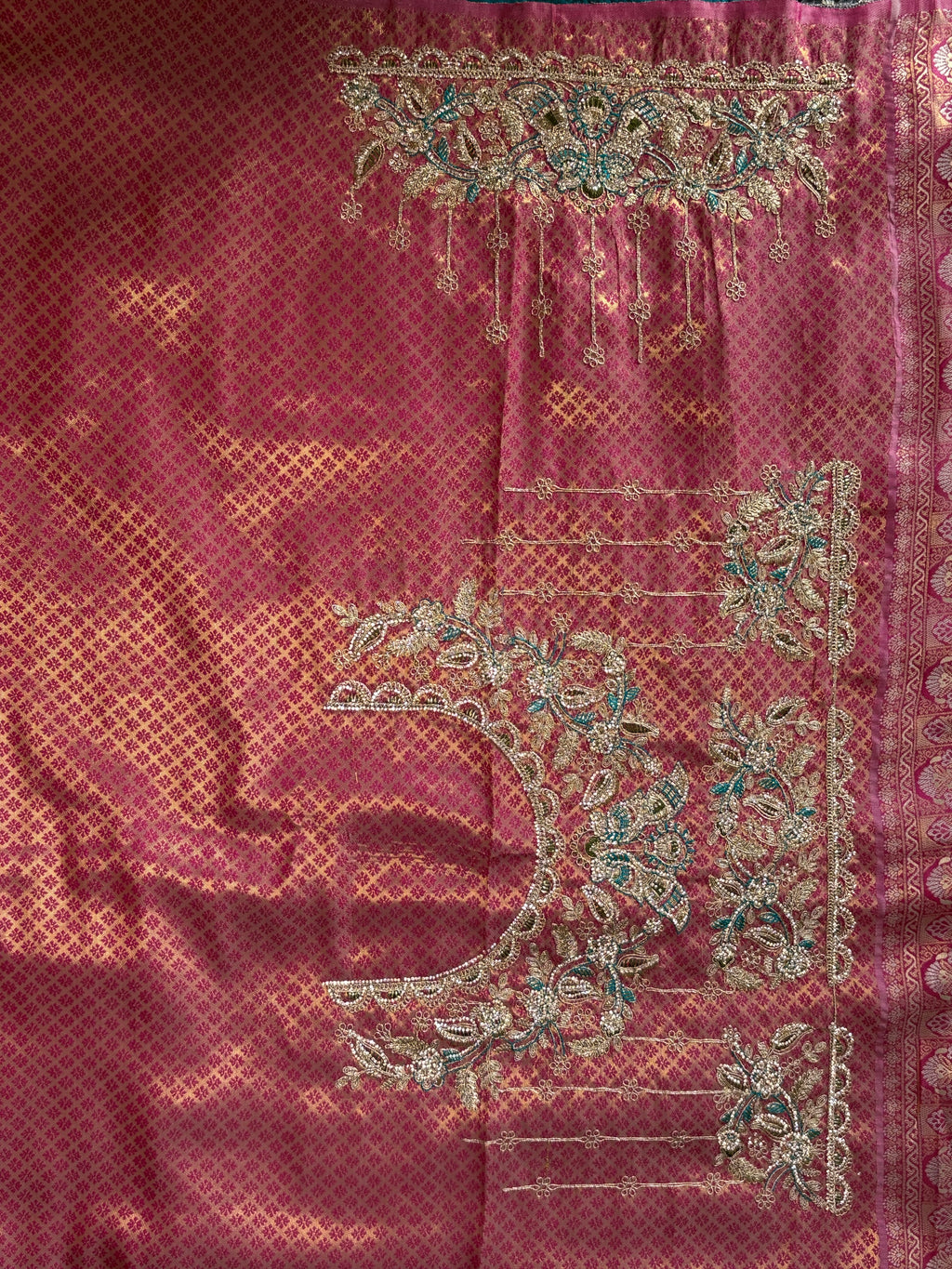 Rajsahi Kanjivaram Work Saree for Women